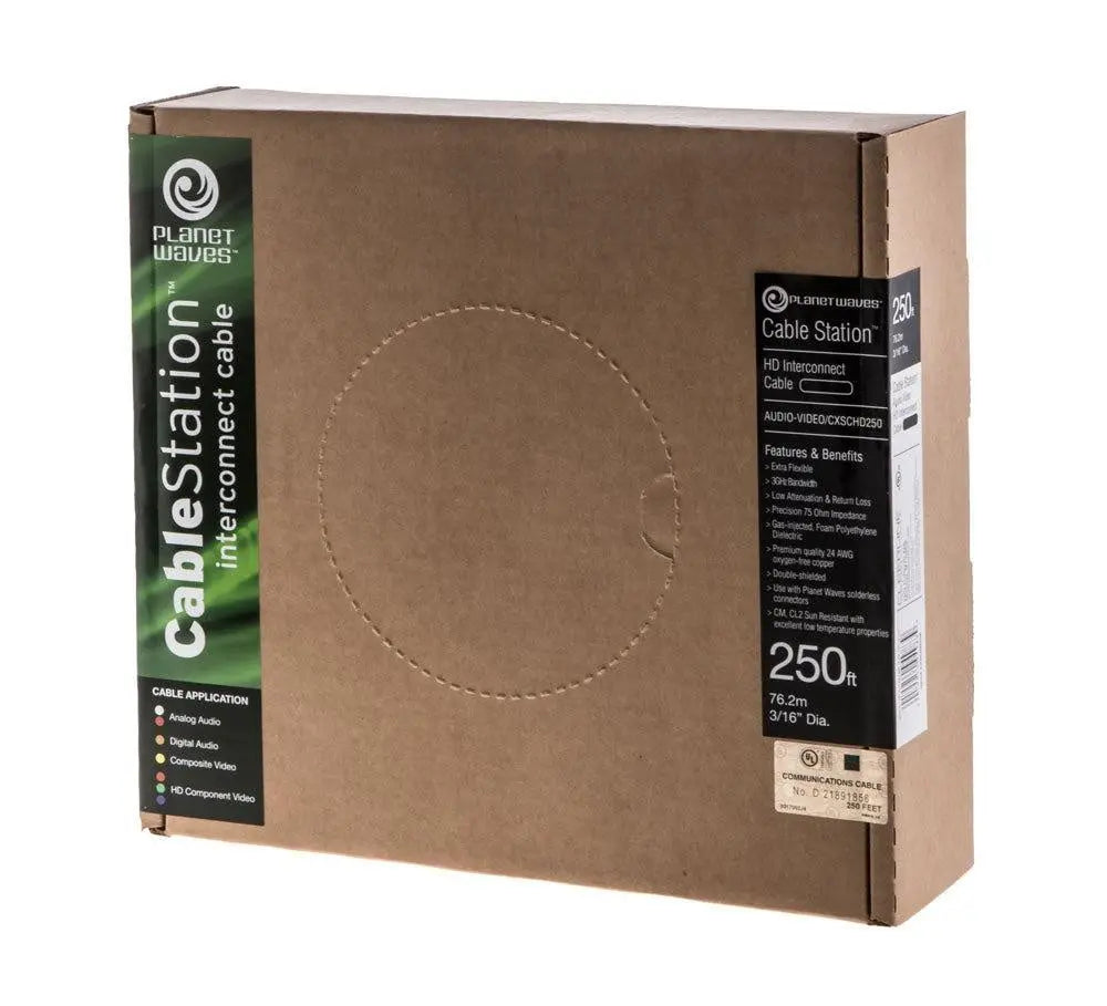 Planet Waves Single Conductor HD Coax Finishing Wire 76.2m (250ft) Deals499