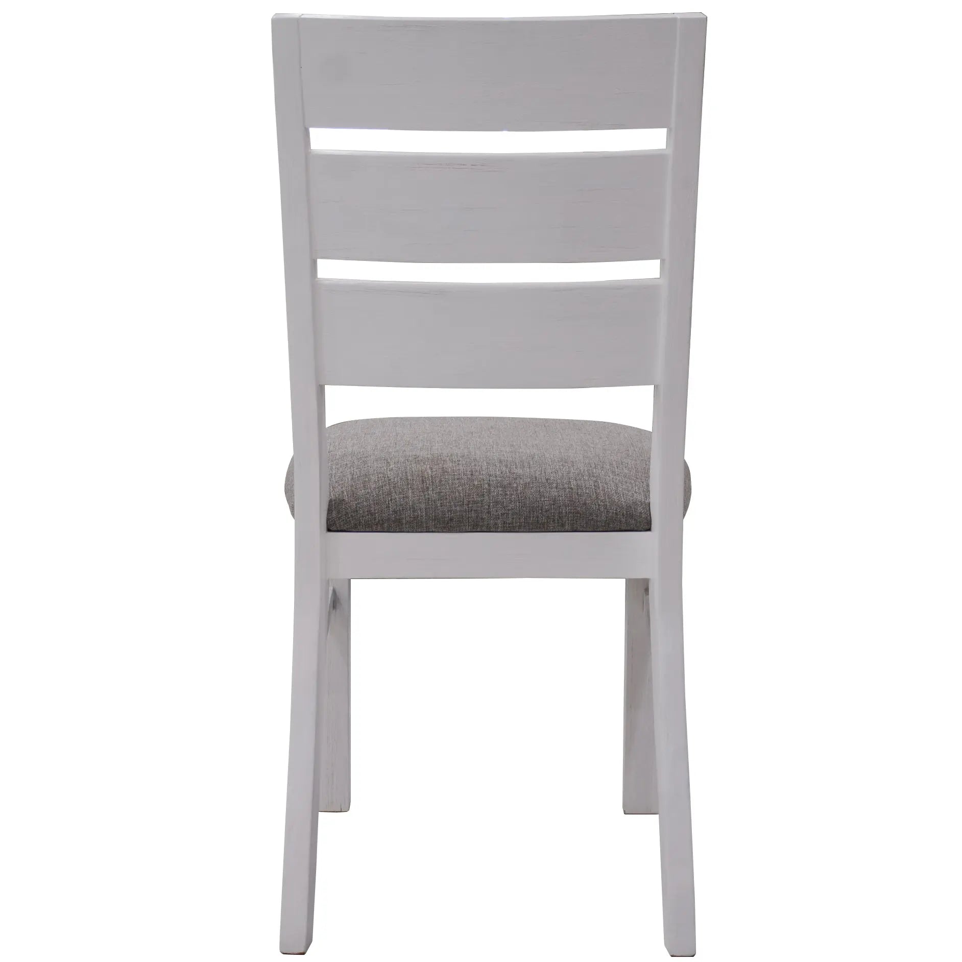 Plumeria Dining Chair Set of 2 Solid Acacia Wood Dining Furniture - White Brush Deals499
