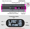 Portable Wireless Automatic Hair Curler for Travel with LED Temperature Display, Timer and USB Rechargeable (Pink) Deals499