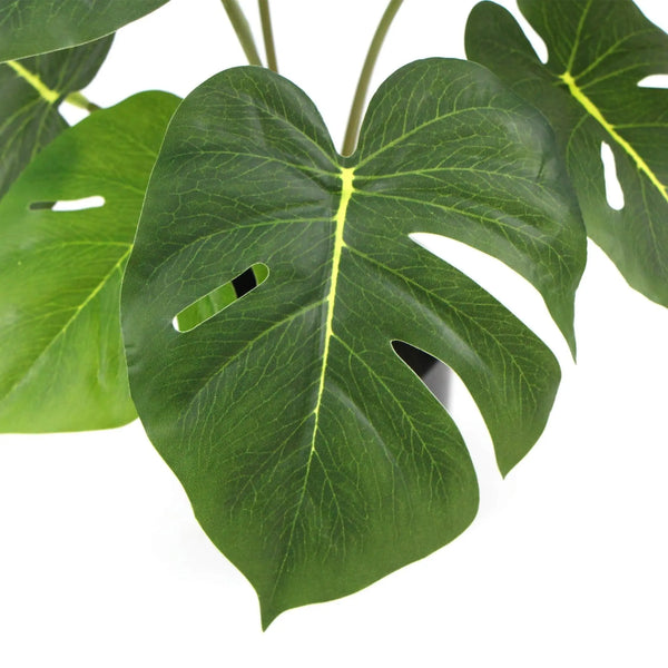 Potted Artificial Split Philodendron Plant With Real Touch Leaves 35cm Deals499