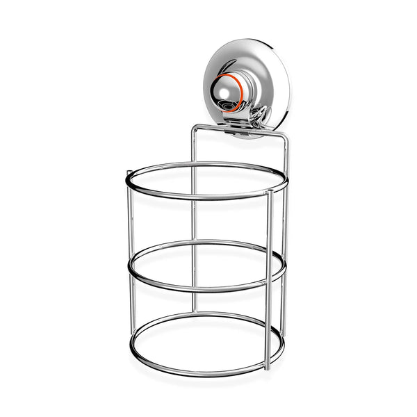 PowerLoc Hair Dryer Holder Removable Suction - Stainless Steel Deals499