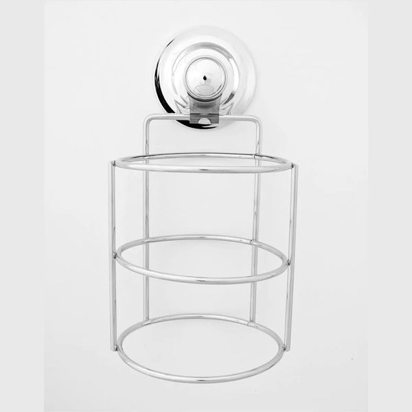 PowerLoc Hair Dryer Holder Removable Suction - Stainless Steel Deals499