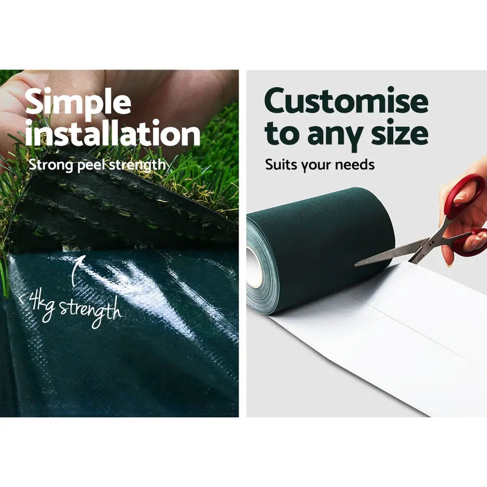 Primeturf 2x5m Artificial Grass Synthetic Fake 10SQM Turf Lawn 17mm Tape Deals499