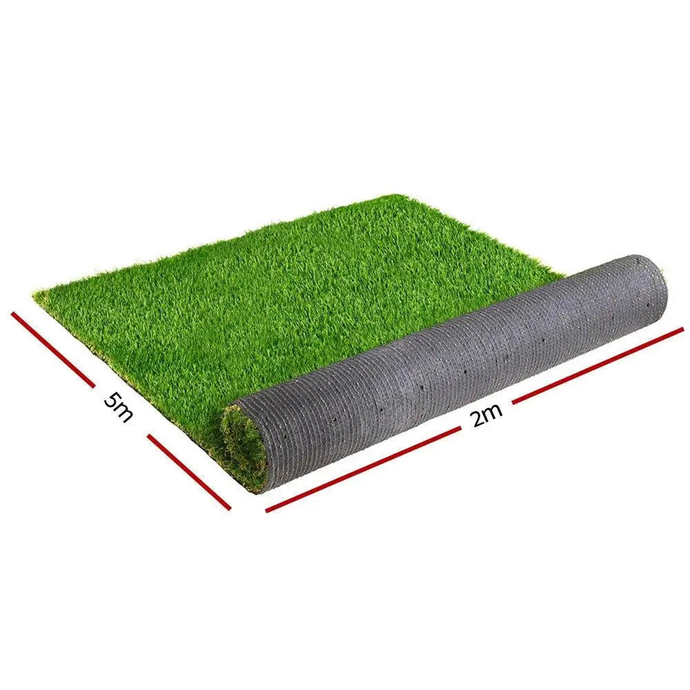 Primeturf Artificial Grass Fake Lawn Synthetic 2x5M Turf Plastic Plant 30mm Deals499