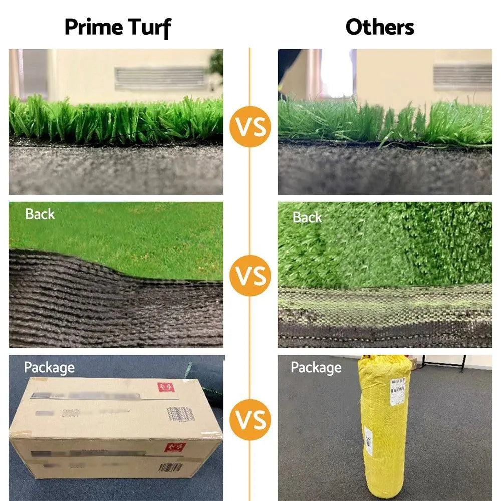 Primeturf Artificial Grass Fake Lawn Synthetic 2x5M Turf Plastic Plant 30mm Deals499