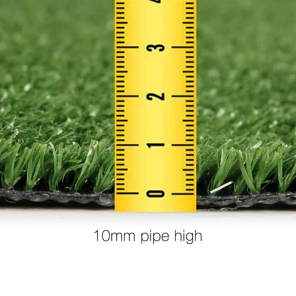Primeturf Synthetic 10mm 1mx20m 20sqm Artificial Grass Fake Turf Olive Plants Plastic Lawn Deals499