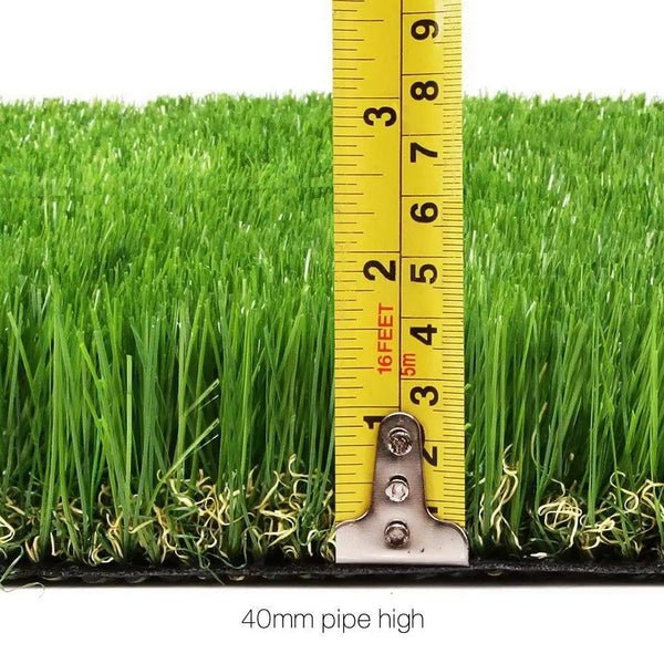 Primeturf Synthetic Grass Artificial Fake Lawn 2mx5m Turf Plastic Plant 40mm Deals499