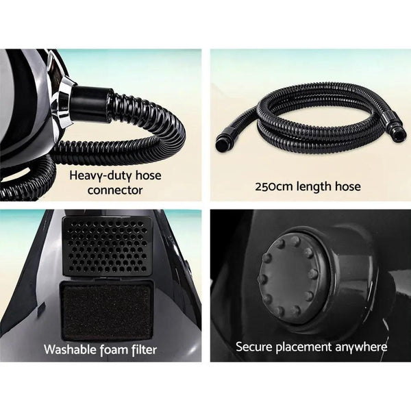 Professional Spray Tan Machine Sunless Tanning Gun Kit HVLP System Black Deals499