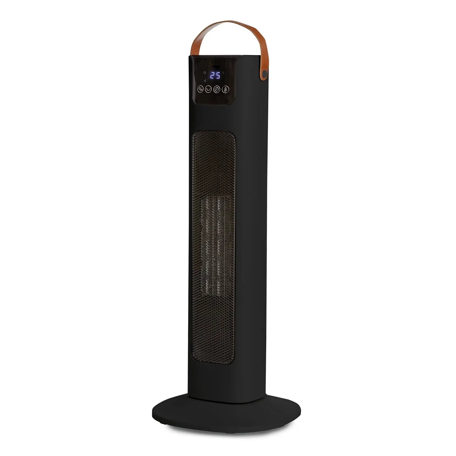 Pursonic Electric Ceramic Tower Heater Portable Oscillating Remote Control - Black Deals499