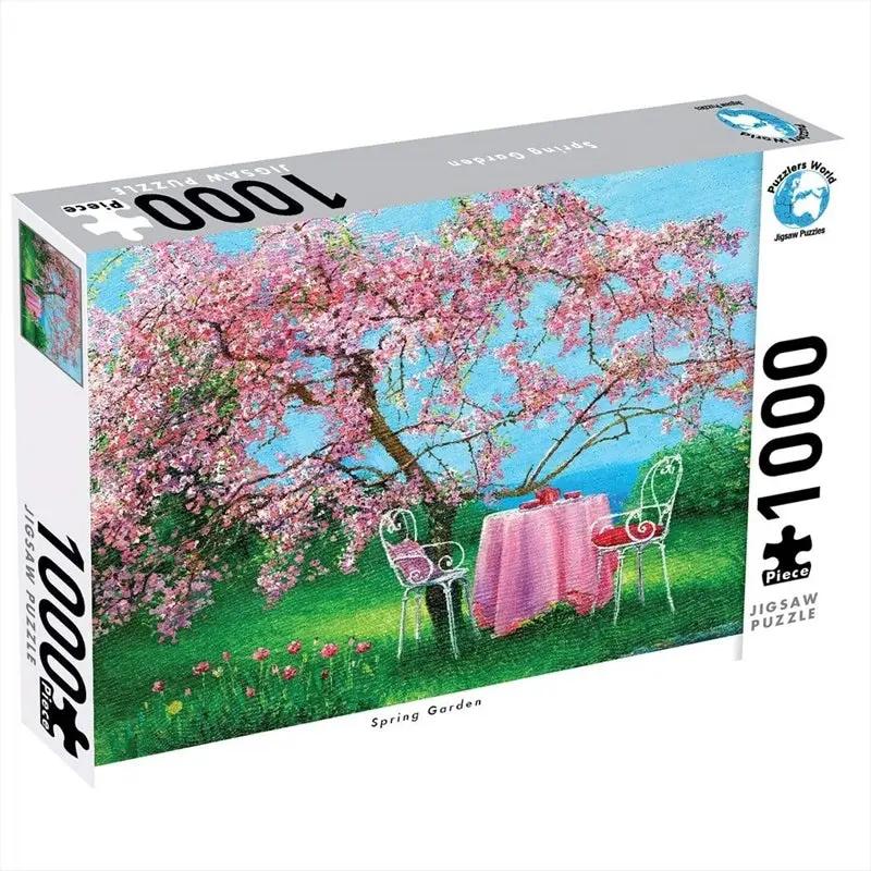 Puzzlers World 1000 Piece Spring Garden Deals499