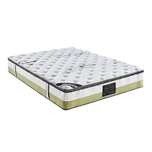 Queen Mattress Memory Pillow Top Pocket Spring Foam Medium Firm Bed Deals499