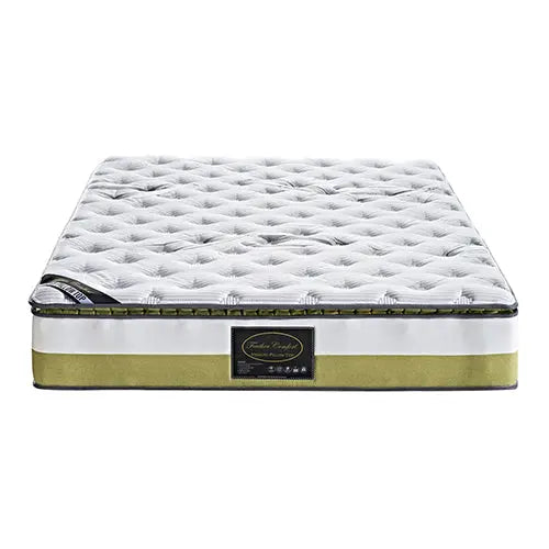 Queen Mattress Memory Pillow Top Pocket Spring Foam Medium Firm Bed Deals499