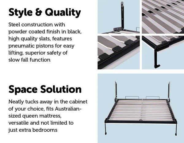 Queen Size Wall Bed Mechanism Hardware Kit Diamond Edition Deals499