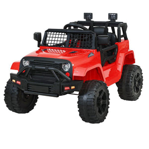 Rigo Kids Ride On Car Electric 12V Car Toys Jeep Battery Remote Control Red Deals499