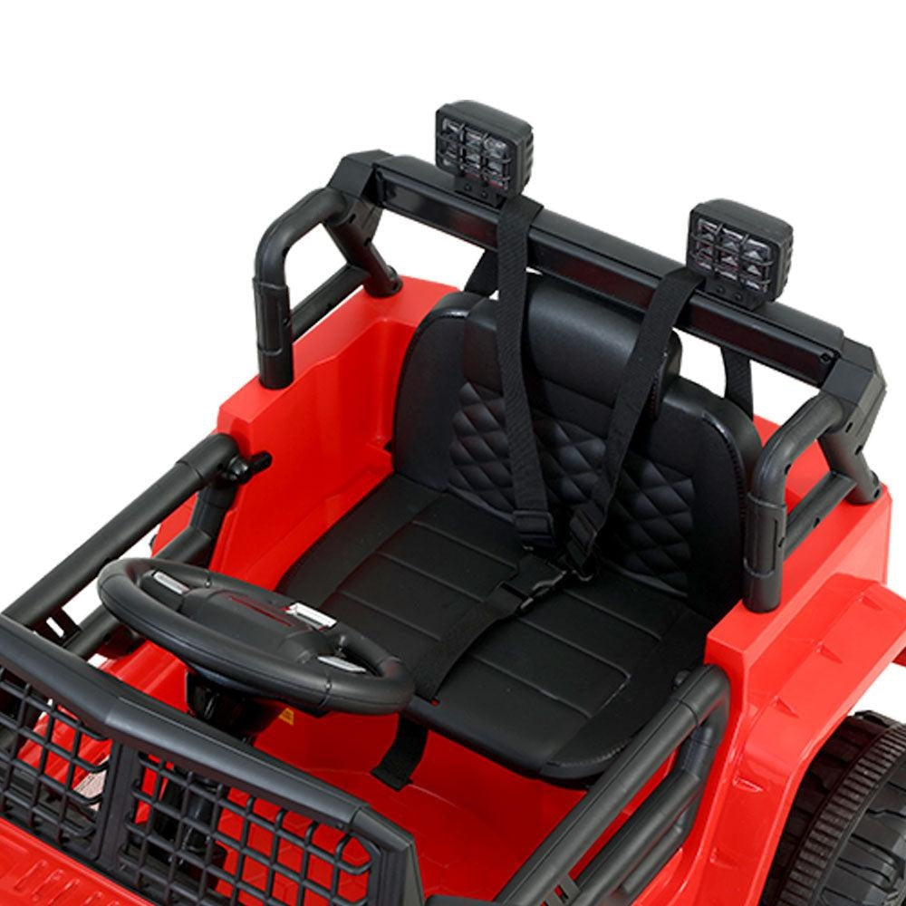 Rigo Kids Ride On Car Electric 12V Car Toys Jeep Battery Remote Control Red Deals499