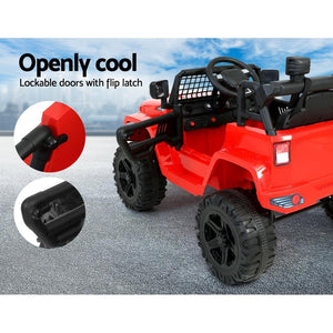 Rigo Kids Ride On Car Electric 12V Car Toys Jeep Battery Remote Control Red Deals499