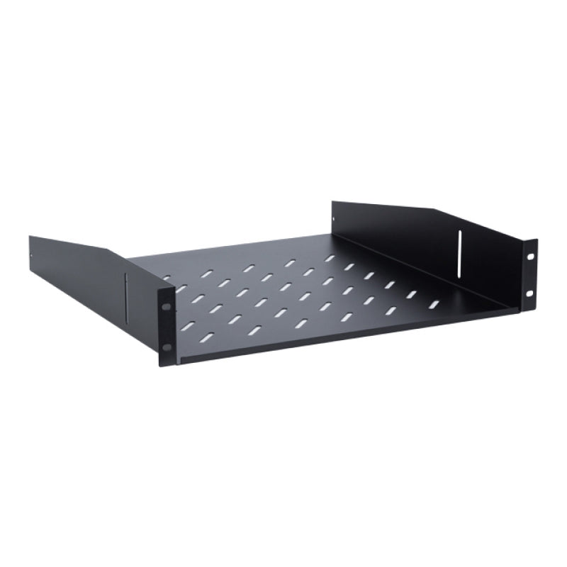 LINKBASIC Cantilever 2RU 452mm Deep Fixed Shelf Suitable with 19' 1000mm Deep Cabinet only (compatible with Ubiquiti ES/US-8-150W) LINKBASIC
