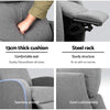 Artiss Fabric Reclining Armchair - Grey Deals499