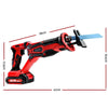 Giantz 18V Lithium Cordless Reciprocating Saw Electric Corded Sabre Saw Tool Deals499
