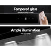 Devanti Rangehood 600mm Range Hood 60cm Stainless Steel Glass Kitchen Canopy Deals499