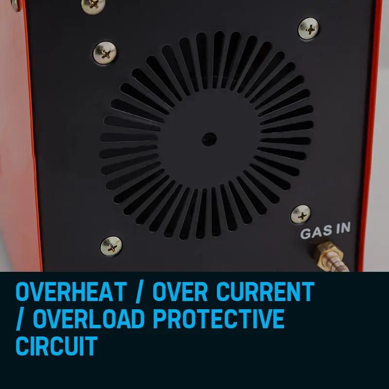 ROSSI 130Amp MIG Gas Gasless Welder Metal Inert Welding Machine Tool Deals499