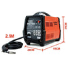 ROSSI 155Amp MIG ARC MAG Gas Gasless Welder DC Welding Machine Inverter Tool Deals499