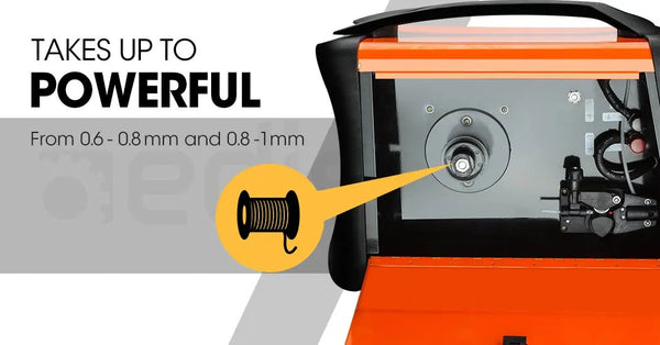 ROSSI 185 Amp Welding Machine Inverter Welder MIG MAG Gas Gasless Portable 185A Deals499