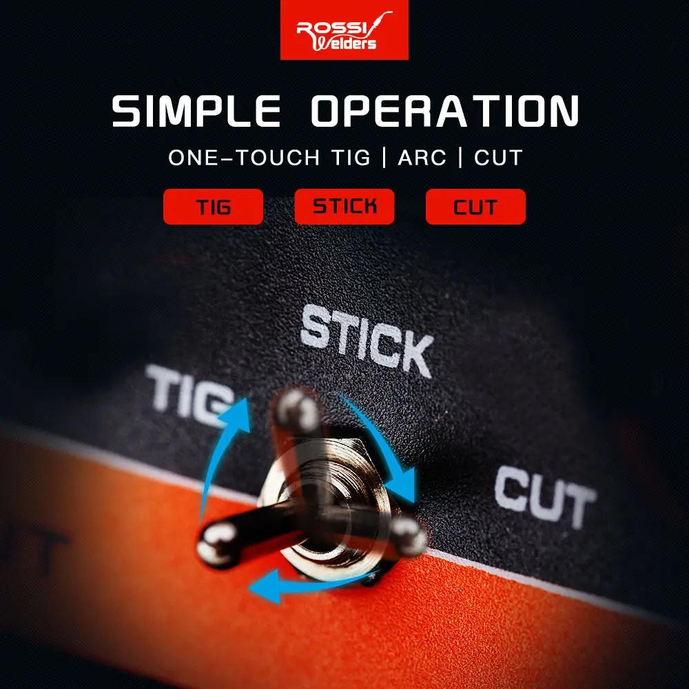 ROSSI CT-620iS TIG/MMA Plasma Cutter Portable Inverter Welder Welding Deals499