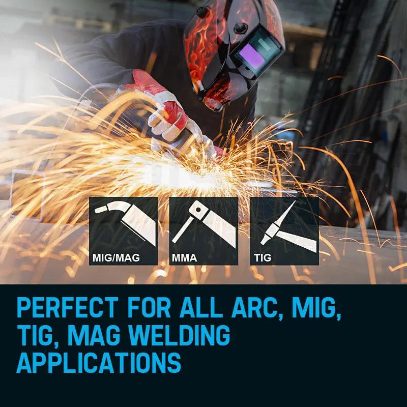 ROSSI Solar Auto Darkening Welding Helmet Mask MIG/ARC/TIG Welder Machine Deals499