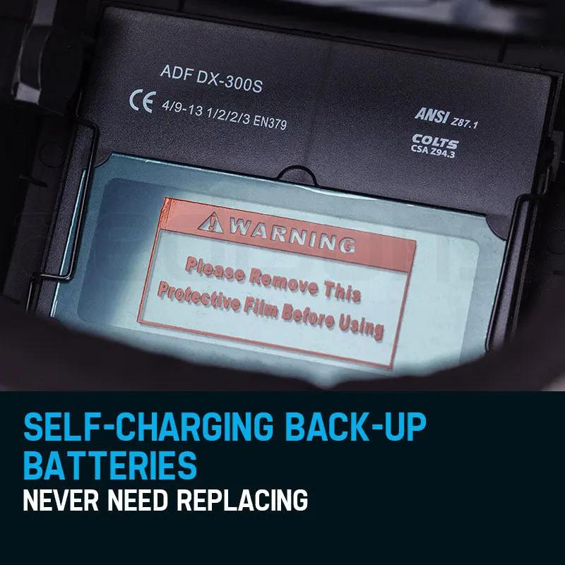 ROSSI Solar Auto Darkening Welding Helmet Mask MIG/ARC/TIG Welder Machine Deals499