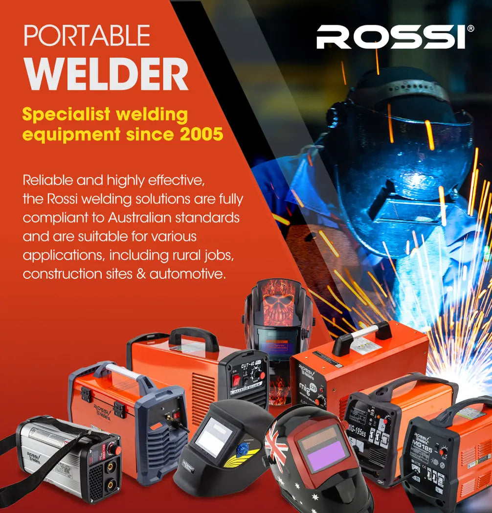 ROSSI Stick Welder 200 Amp Inverter Welding Machine MMA Portable ARC DC 200A Gas Deals499