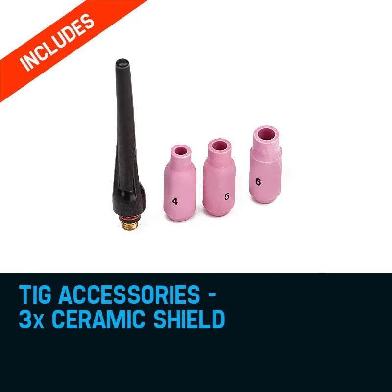 ROSSI Welder Inverter 200 Amp Welding Machine TIG ARC MMA DC WSM200 Portable Deals499