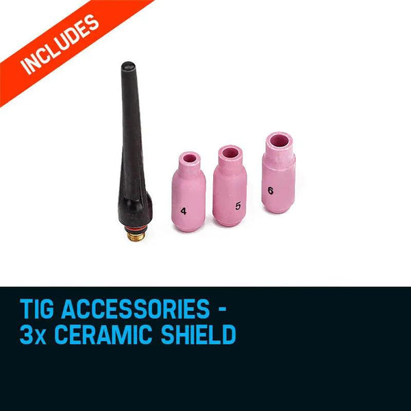 ROSSI Welder Inverter 200 Amp Welding Machine TIG ARC MMA DC WSM200 Portable Deals499