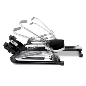 Everfit Rowing Exercise Machine Rower Hydraulic Resistance Fitness Gym Cardio Deals499