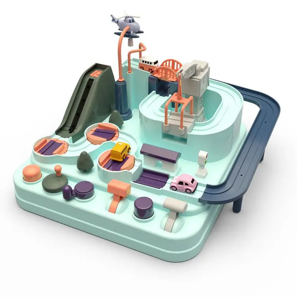 Racing Rail Car Model Educational Toy Adventure Mechanical Interactive Train Deals499