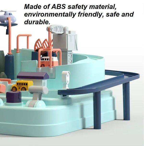 Racing Rail Car Model Educational Toy Adventure Mechanical Interactive Train Deals499