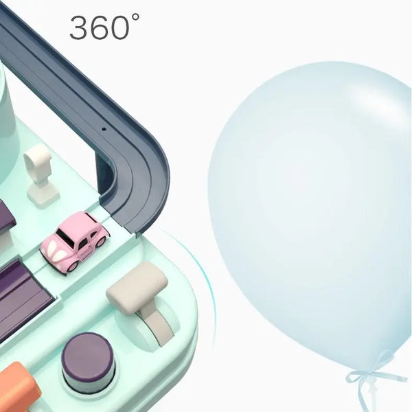 Racing Rail Car Model Educational Toy Adventure Mechanical Interactive Train Deals499