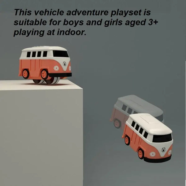 Racing Rail Car Model Educational Toy Adventure Mechanical Interactive Train Deals499