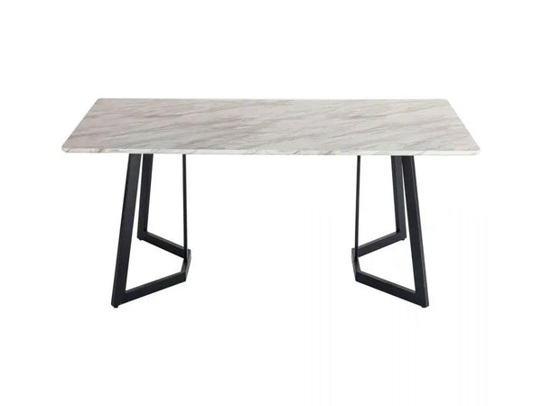 Rectangular Marble-Effect Table Deals499