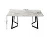 Rectangular Marble-Effect Table Deals499