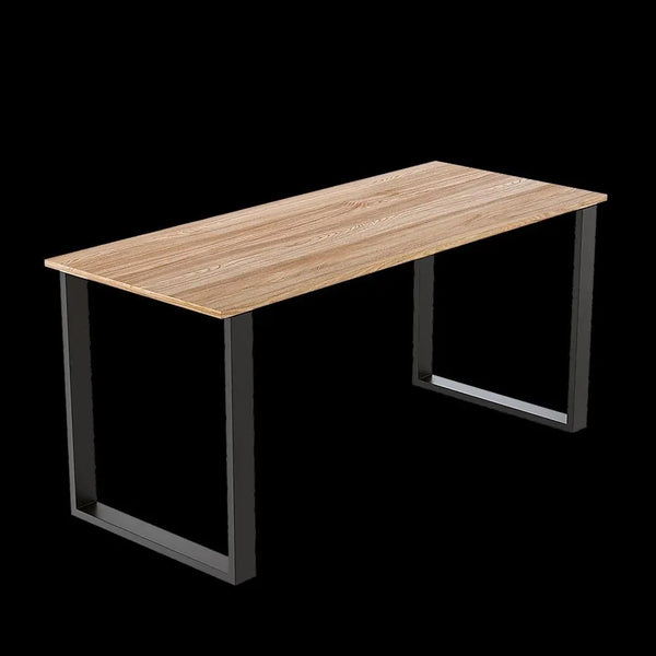 Rectangular Shaped Table Bench Desk Legs Retro Industrial Design Fully Welded - Black Deals499