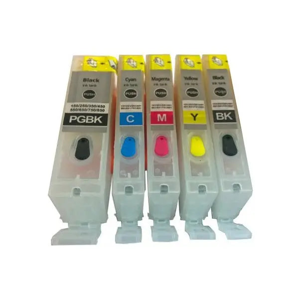 Refillable PGI-650 CLi-651 C M Y with ARC Chip CANON