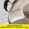 Reinforced Aluminium Foil Tape Insulation Heating Duct Silver 50mm x 50M 5 Pack Deals499