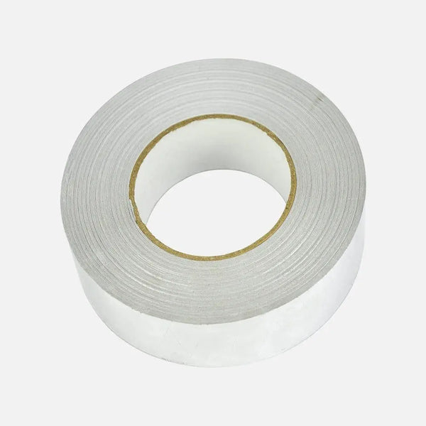 Reinforced Aluminium Foil Tape Insulation Heating Duct Silver 50mm x 50M 5 Pack Deals499