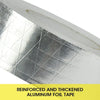 Reinforced Aluminium Foil Tape Insulation Heating Duct Silver 50mm x 50M Deals499