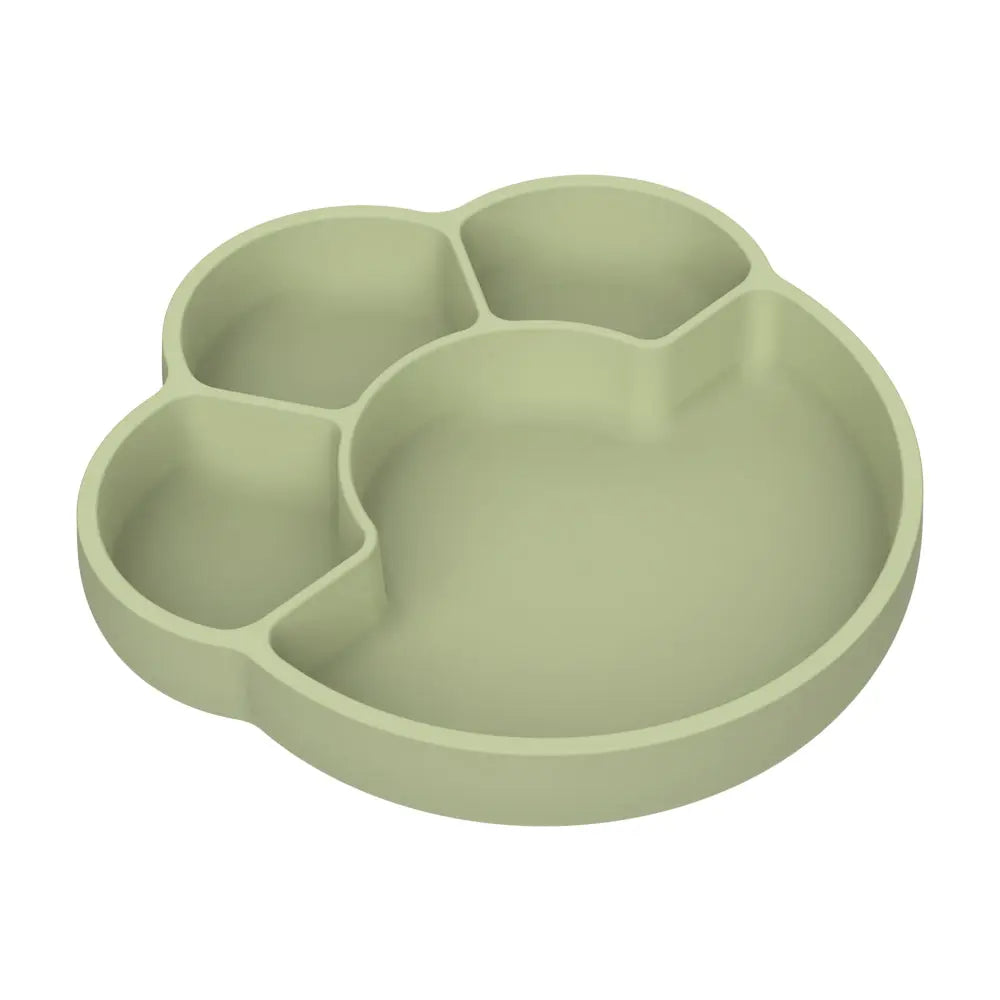Remi Silicone Divider Plate - Avocado Cream Deals499