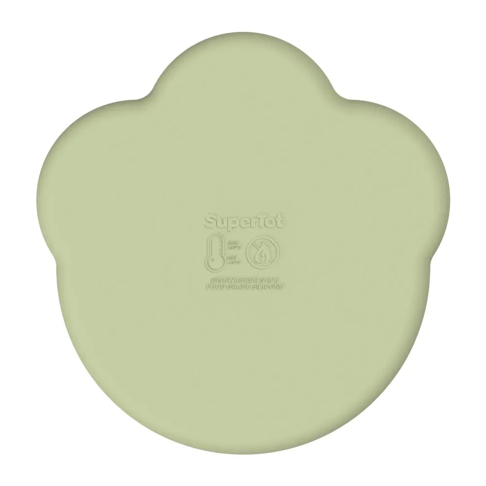 Remi Silicone Divider Plate - Avocado Cream Deals499