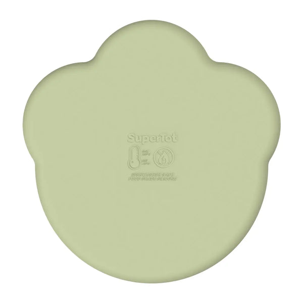 Remi Silicone Divider Plate - Avocado Cream Deals499