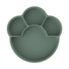 Remi Silicone Divider Plate - Olive Green Deals499