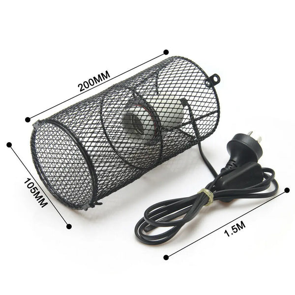 Reptile Ceramic Heat Lamp 200W Holder Snake Chicken Brooder Light Switch Cage from Deals499 at Deals499